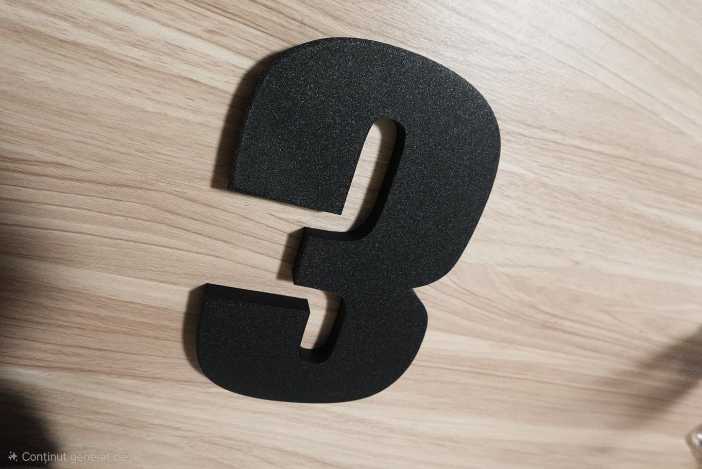 Custom 3D House Number – Modern Wall Decor